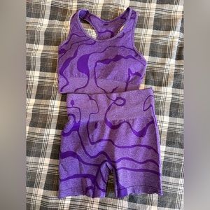 Small purple workout set!